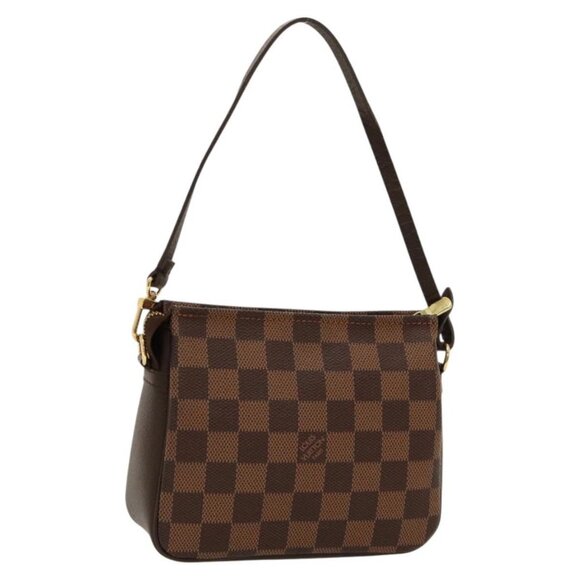 LOUIS VUITTON Damier Ebene Trousse Makeup Pouch N51982 LV Auth yk17788AM - Picture 2 of 16